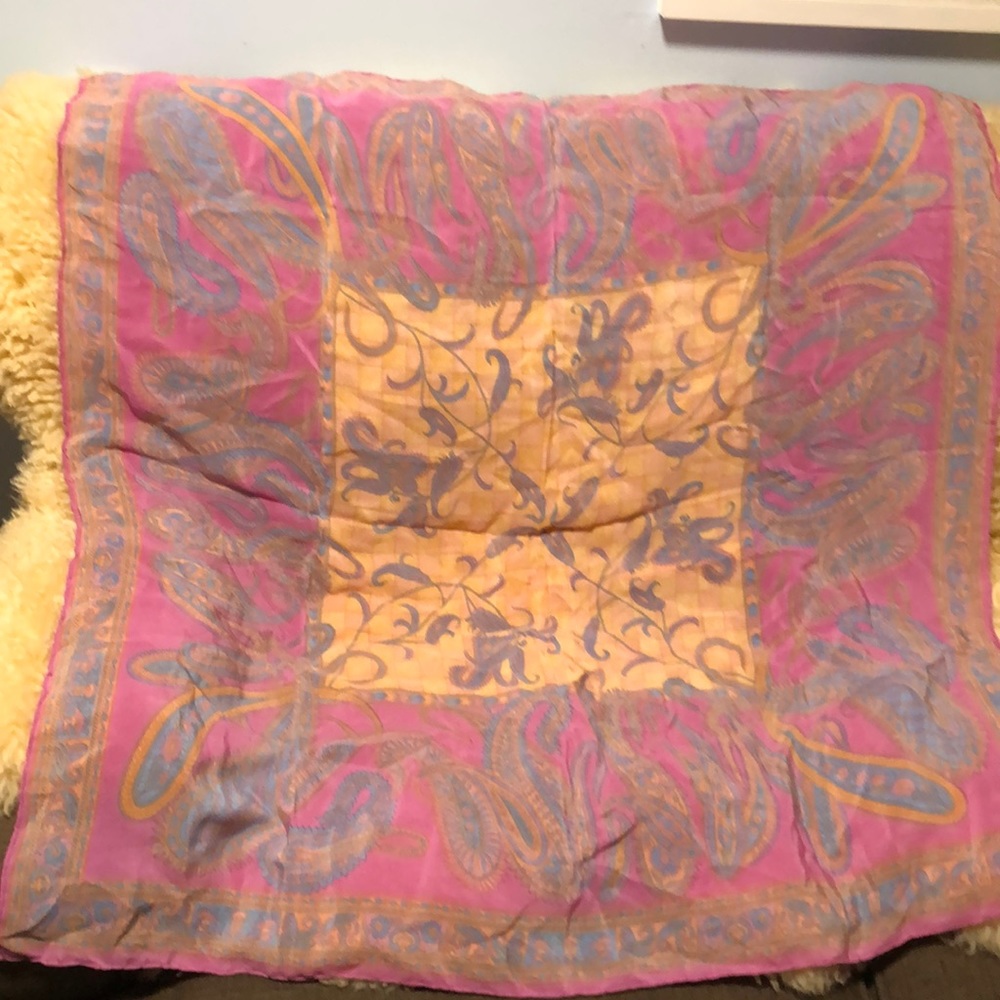 100%silk, woman’s scarf 38”/42”